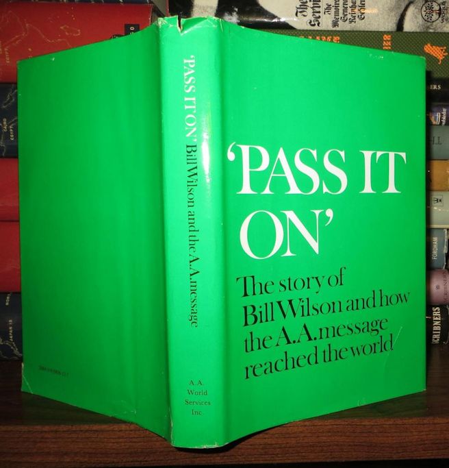 Book cover of pass it on