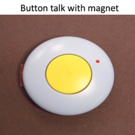 Button Talk With Magnet